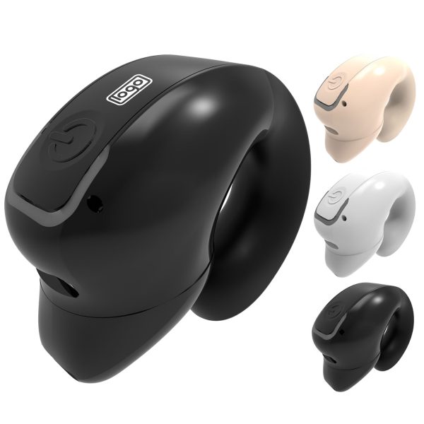 Wireless Bluetooth Ear Hook Headset w/ Noise Cancellation