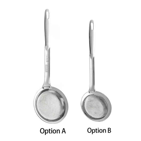 Multi-Purpose Stainless Steel Kitchen Strainer - Durable