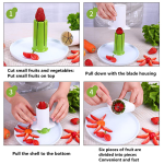 Multi-Function Stainless Steel Manual Fruit/Veggie Slicer