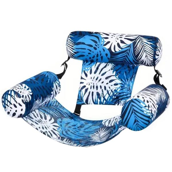 Inflatable Heavy Duty Sunbathing Floating Pool Lounge Chair