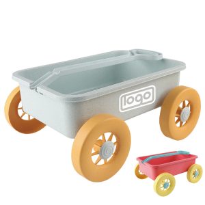 Durable Kids' Pull-Along Sand Play Cart