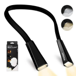 Flexible Foldable LED Neck Book Light w/ USB Charging