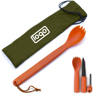 Outdoor Tool Bag with Cooking Kit & Survival Accessories