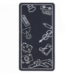 Foldable Adjustable Leather Phone Holder for Home & Travel