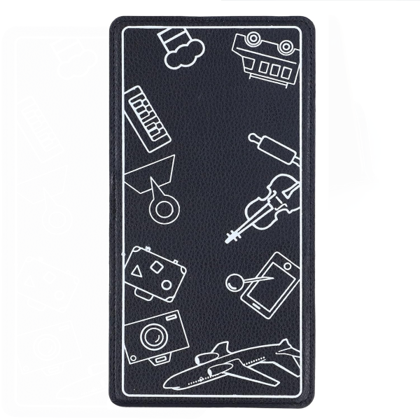 Foldable Adjustable Leather Phone Holder for Home & Travel