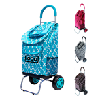 Portable Foldable Shopping Cart w/ Wheels