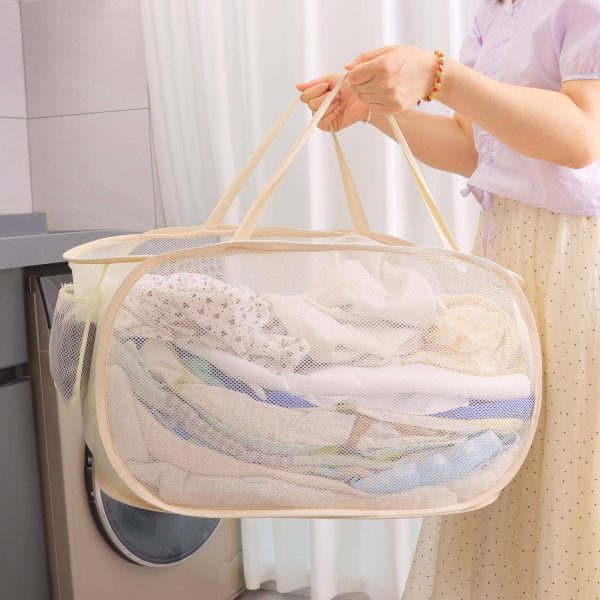 Foldable Bathroom Storage Basket - Home Laundry Hamper