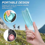 18oz Portable Travel Folding Mouthwash Cup With Lid
