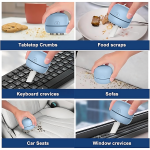 Mini Wireless Desktop Vacuum Cleaner – Portable & Silent