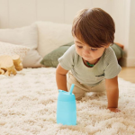 One-Way Valve Silicone Sippy Cup for Babies & Toddlers