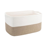 Foldable Cotton Rope Storage Basket