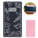 Foldable Adjustable Leather Phone Holder for Home & Travel