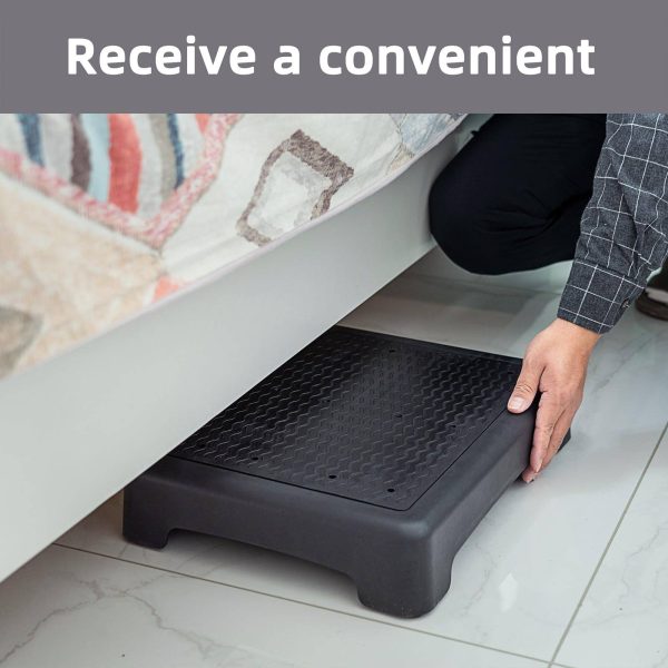 Space-Saving Half-Step Ladder-Sturdy Design