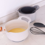 4-Piece Plastic Mixing Bowl Set w/ Handles