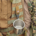 Outdoor Nylon Webbing Hook & Tactical Glove Clip