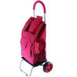 Portable Foldable Shopping Cart w/ Wheels