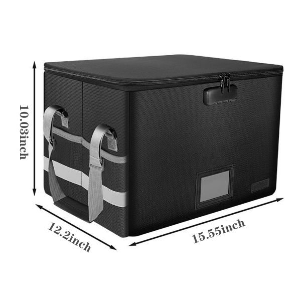 Waterproof Fireproof Lockable Foldable Storage Box