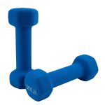 HexGrip-Dip-Coated Dumbbells for Yoga & Arm Sculpting