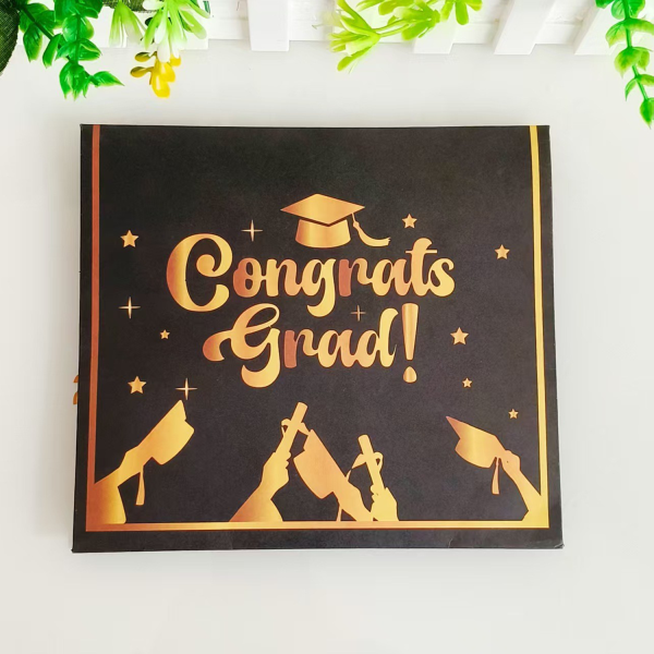 Graduation Season-Music & Light Premium 3D Greeting Card