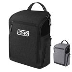 Ventilated Golf Shoe Bag w/ Zipper & Pockets - Unisex