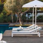Foldable Beach Lounger – Portable Outdoor Seat
