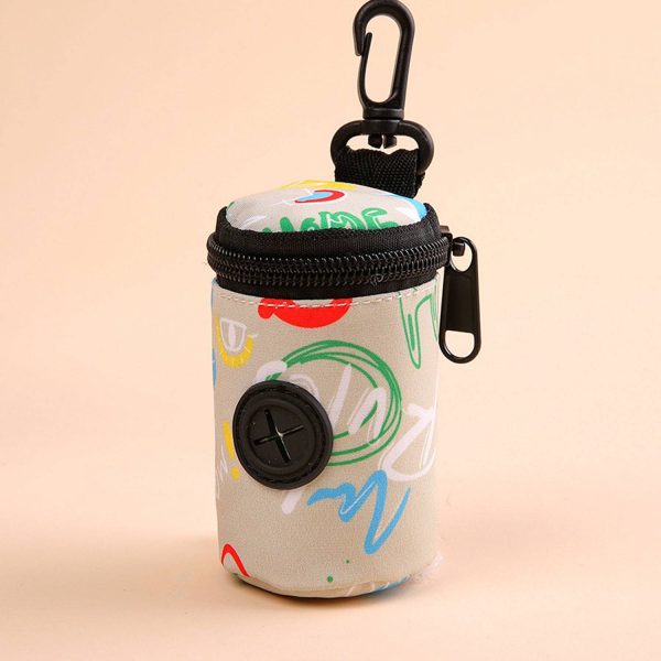 Portable Dog Waste Bag Holder for Outdoor Pet Training