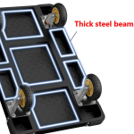Foldable Utility Cart - Heavy Duty Portable Hand Truck