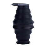 18oz Portable Travel Folding Mouthwash Cup With Lid