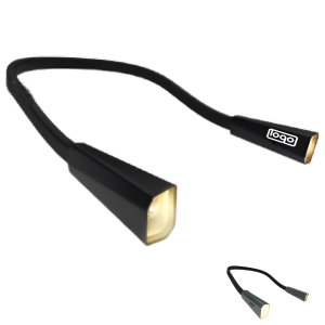 Flexible Foldable LED Neck Book Light w/ USB Charging