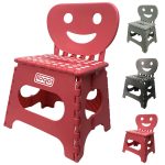 Kids' Foldable Backrest Chair – Lightweight & Space-Saving