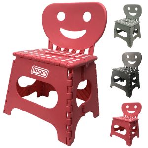 Kids' Foldable Backrest Chair – Lightweight & Space-Saving