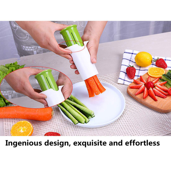 Multi-Function Stainless Steel Manual Fruit/Veggie Slicer