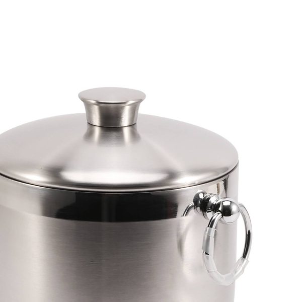 105Oz Insulated Stainless Steel Ice Bucket