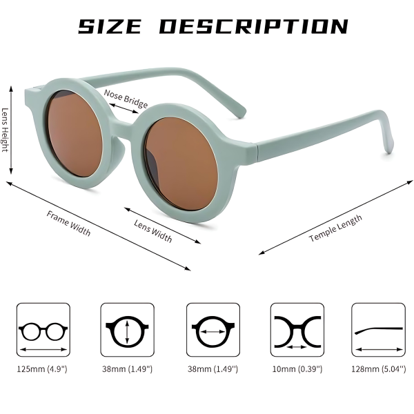 BPA-Free Baby Sunglasses–UV Protection & Safe