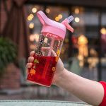 17oz Glass Tumbler with Lid – Stylish & Leak-Proof