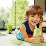 One-Way Valve Silicone Sippy Cup for Babies & Toddlers