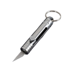 Mini Brass Utility Knife Keychain