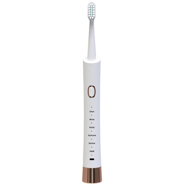 6-Speed Waterproof Rechargeable Sonic Electric Toothbrush