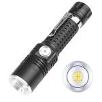 Multi-Function Zoom LED Flashlight – Compact & Rechargeable