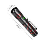 Aluminum Outdoor Laser Flashlight –Waterproof & Rechargeable