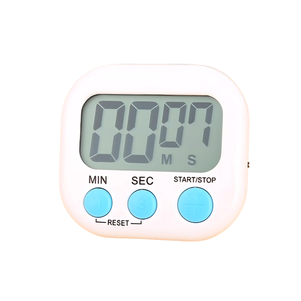 Digital Kitchen Timer – Large LCD & Loud Alarm