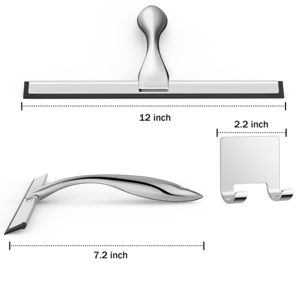 Stainless Steel Squeegee for Car Windows Cleaning
