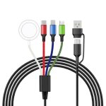 Magnetic 4-in-1 Charging Cable for Phone & Watch