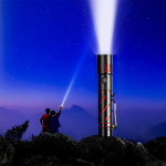 Aluminum Outdoor Laser Flashlight –Waterproof & Rechargeable