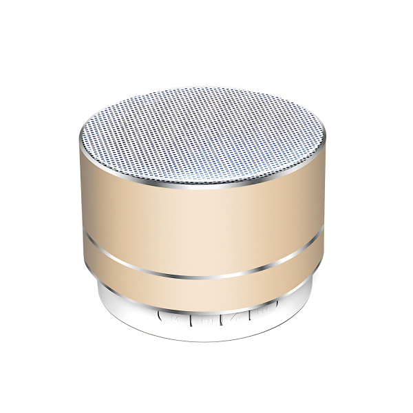 Metal Wireless Bluetooth Speaker – Compact & Deep Bass