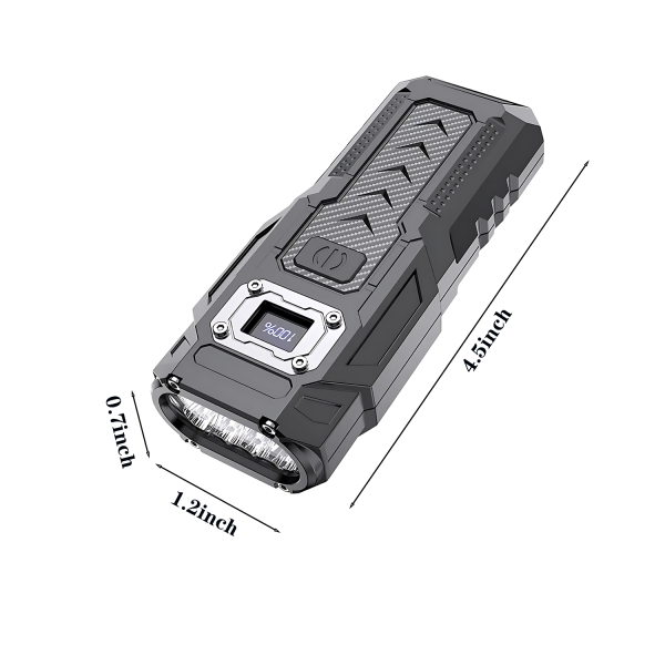 Waterproof Working Flashlight — Rechargeable & Portable