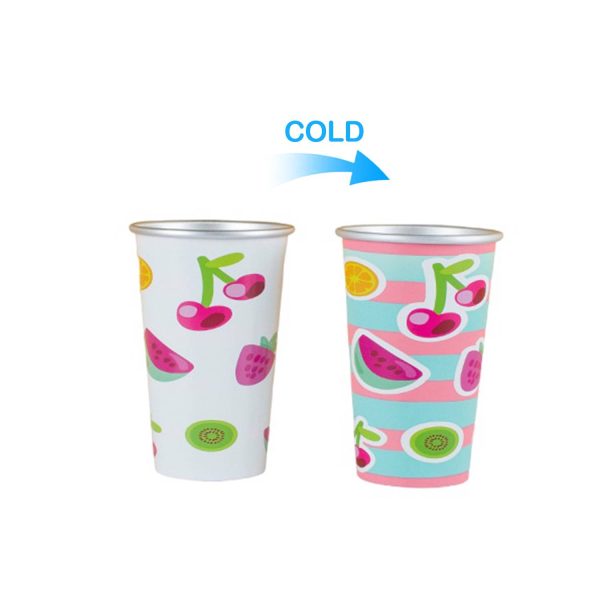 15oz Color-Changing Aluminum Cup – Roll Edge & Outdoor Use