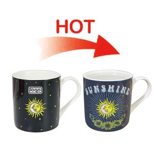 13oz Creative Color-Changing Ceramic Mug for Houehold Office