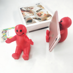 PU Foam Phone Stand – Stress-Relieving & Smiling Face Design