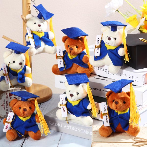 Adorable Graduation Plush Doctor Bear Toy – Perfect Keepsake